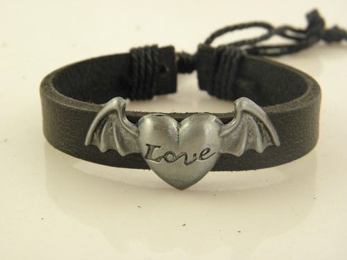 "With You" Läderarmband