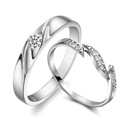 Enkla Originalbladformade 925 Silverparringar Med Cubic Zirconia