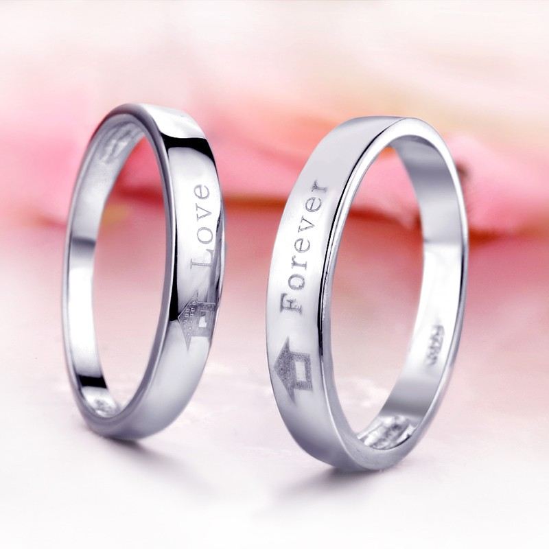 "Forever Love"-Tema "With You" 925 Silverparringar