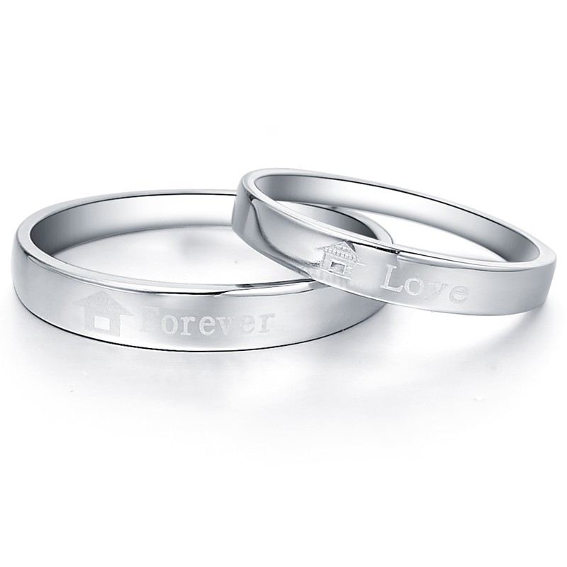 "Forever Love"-Tema "With You" 925 Silverparringar