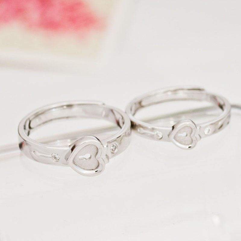 Herr Och Dam Samma Stycke 925 Sterlingsilver Parringar