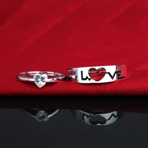 Kreativa "Love You" 925 Silverparringar