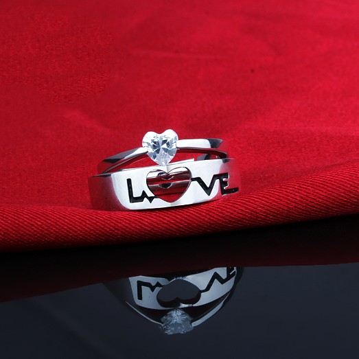 Kreativa "Love You" 925 Silverparringar