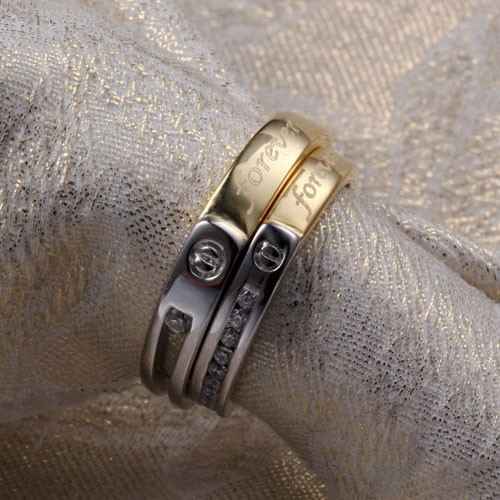 Nya Koreanska "Forever Love" S925 Parringar I Sterling Silver