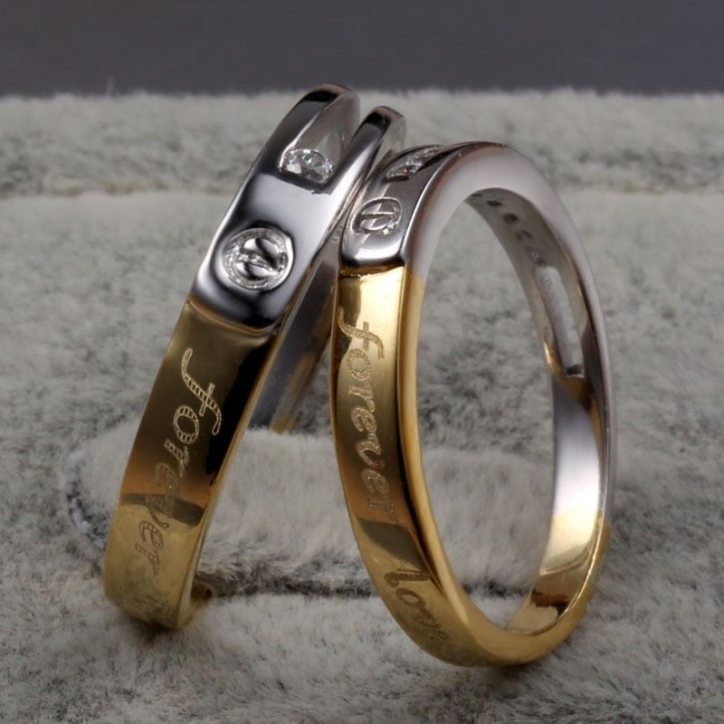 Nya Koreanska "Forever Love" S925 Parringar I Sterling Silver