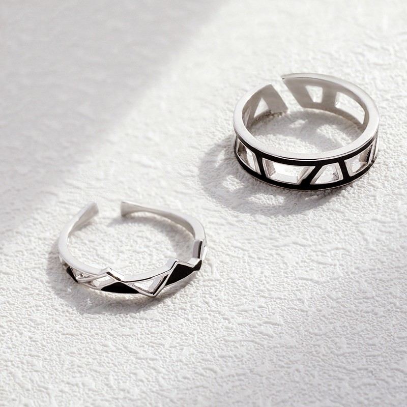 Original Design Perfekta Kanter Och Hörn Passar S925 Sterling Silver Älskare Justerbara Parringar