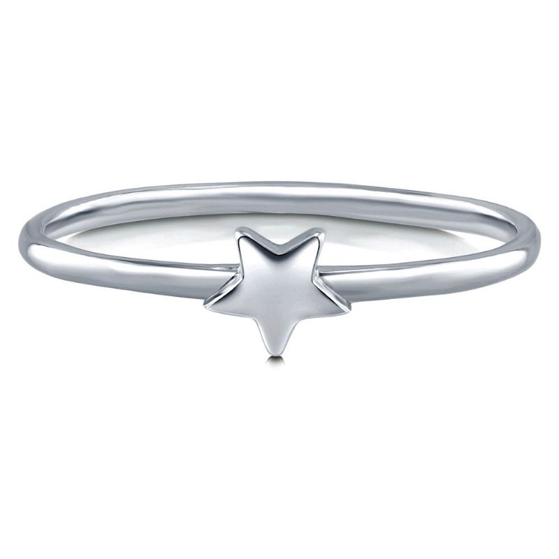 Sterling Silver Stjärna Ring